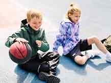 Basketballschuhe für Kinder