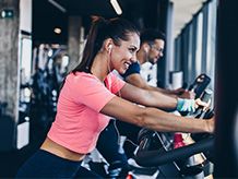 Fitness und Fitnessstudio