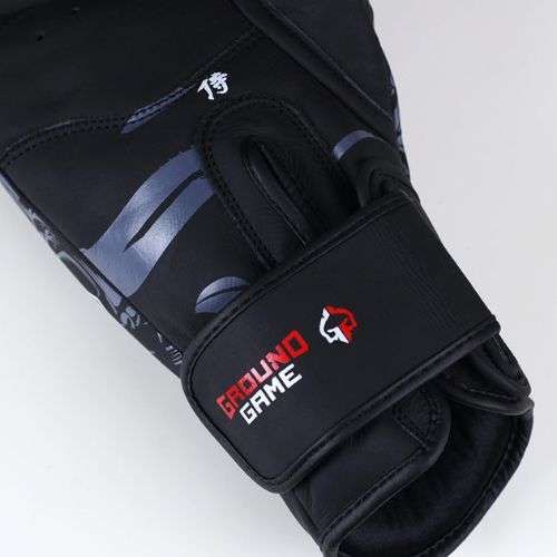Ground Game  Samurai  Boxhandschuhe schwarz 21BOXGLOSAM10