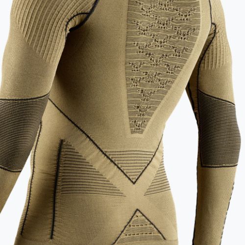 Thermoaktives Herren-Sweatshirt X-Bionic Radiactor 4.0 gold/black