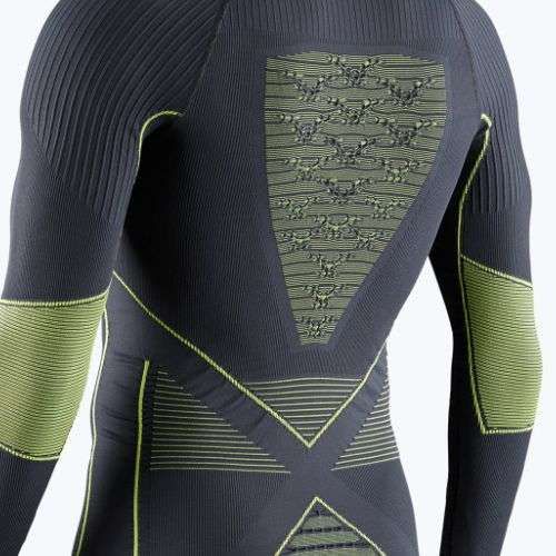 Herren Thermoaktivshirt X-Bionic Energy Accumulator 4.0 charcoal/yellow
