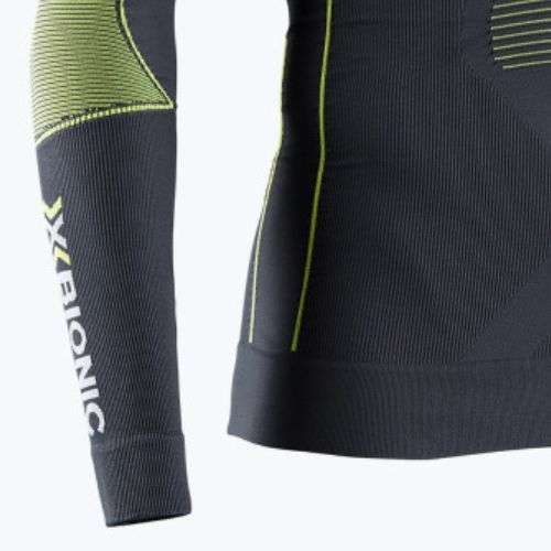 Herren Thermoaktivshirt X-Bionic Energy Accumulator 4.0 charcoal/yellow
