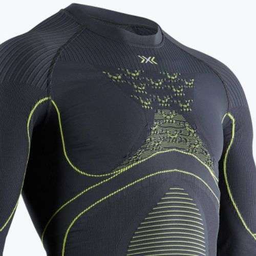 Herren Thermoaktivshirt X-Bionic Energy Accumulator 4.0 charcoal/yellow