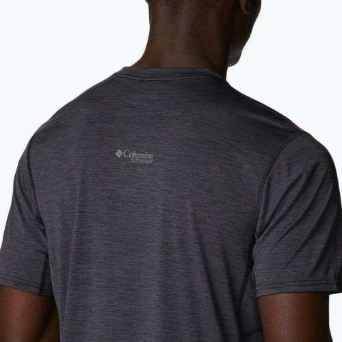 Columbia Titan Pass Graphic Tee Herren-Trekking-Shirt schwarz 1991471