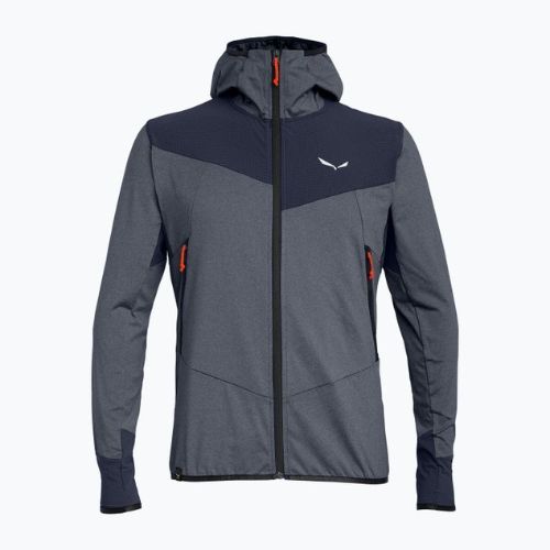 Herren Salewa Agner Hybrid PL/DST FZ Hoody Fleece-Sweatshirt navy blau 00-0000027371