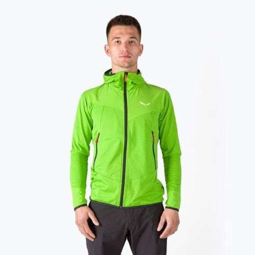 Salewa Herren Agner Hybrid PL/DST FZ Hoody Fleece-Sweatshirt grün 00-0000027371