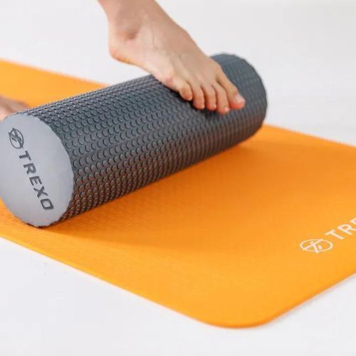 TREXO EVA-Massagerolle grau MR-EV02Z