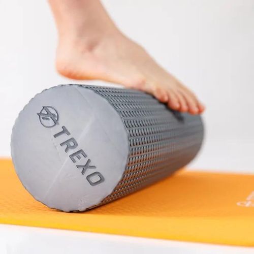 TREXO EVA-Massagerolle grau MR-EV02Z