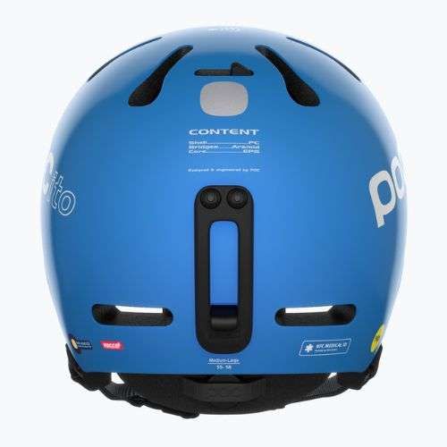 Skihelme für Kinder POC POCito Fornix MIPS fluorescent blue