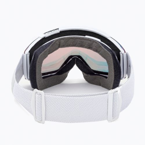 Skibrille Smith Squad white vapor/chromapop photochromic red mirror M668