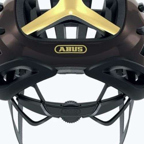 ABUS AirBreaker Fahrradhelm schwarz/gold 86830