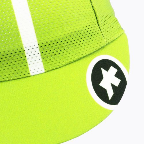 Radmütze z daszkiem ASSOS Cap gelb P13.7.755.3F.OS