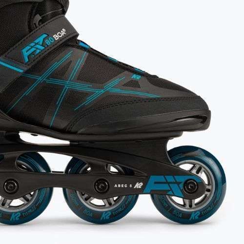 Inline-Skates Herren K2 F.I.T. 8 Pro schwarz-blau 3H/11/75