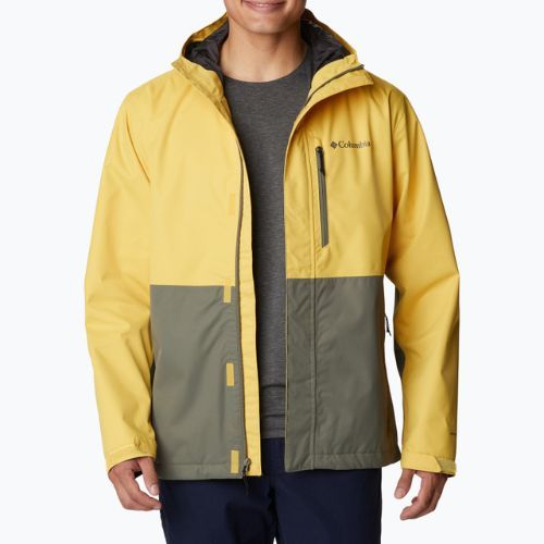Columbia Herren Hikebound Regenjacke gelb-grün 1988621