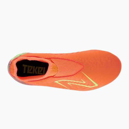 Kinder Fußballschuhe New Balance Tekela V4 Magique FG JR neon dragonfly