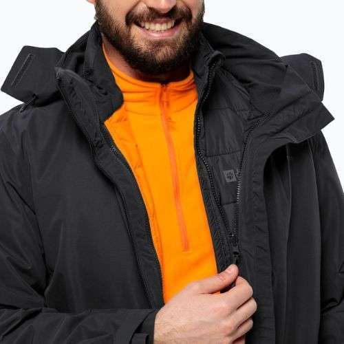 Jack Wolfskin Herren Wandern ärmellos Lapawa Ins schwarz