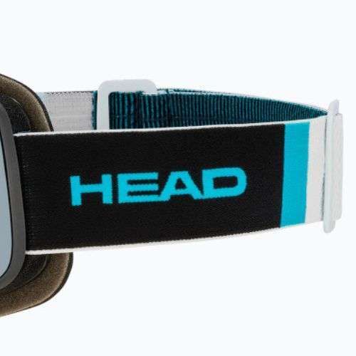 HEAD Horizon 5K Race Skibrille chrom/rd/orange