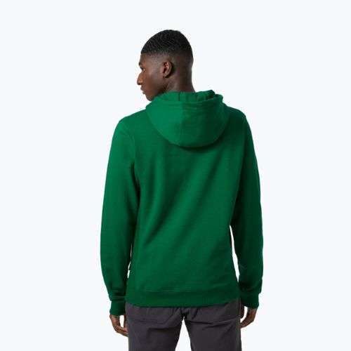 Herren-Trekking-Sweatshirt Helly Hansen F2F Organic Cotton Hoodie malachite