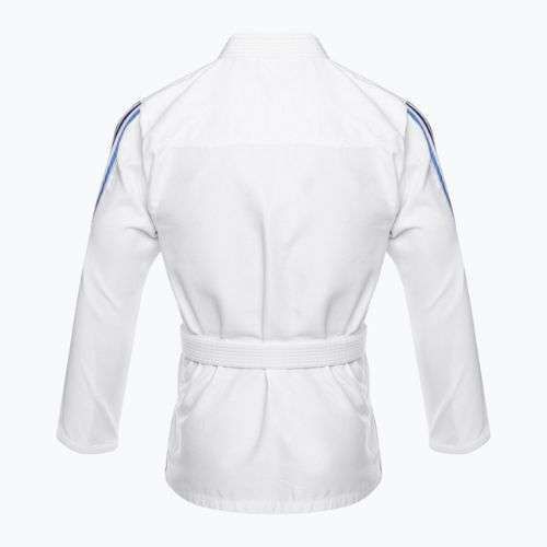 GI für brasilianisches Jiu-Jitsu adidas Range weiß/gradient blau