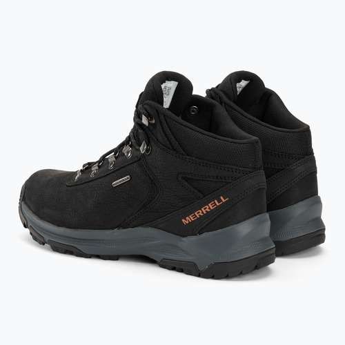 Herren-Trekkingstiefel Merrell Erie Mid Ltr WP schwarz