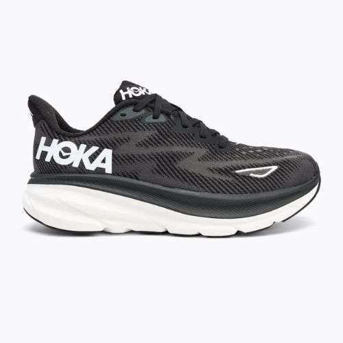Damen Laufschuhe HOKA Clifton 9 schwarz/weiss
