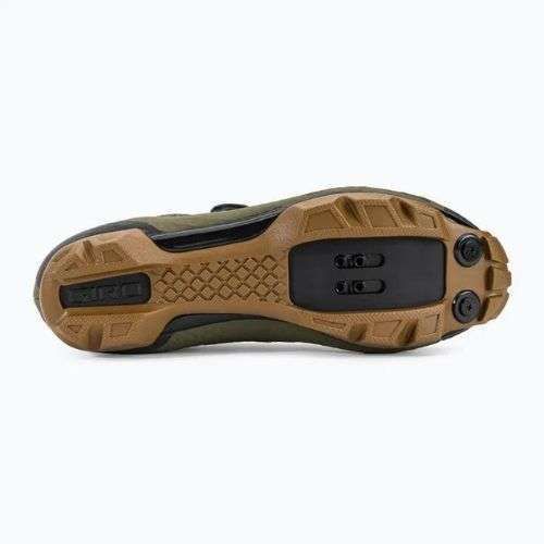 Herren MTB-Radschuhe Giro Rincon oliv Gummi