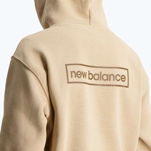 Herren New Balance Essentials Winter Hoodie Weihrauch Sweatshirt