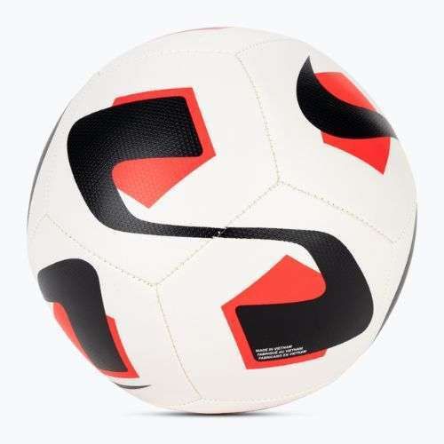 Nike Park Fußball weiß/bright crimson/schwarz Größe 5