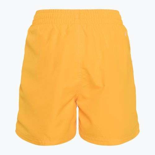 Nike Split Logo 4" Volley Laser orange Kinder Badeshorts