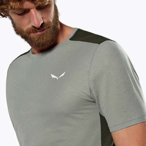 Herren Salewa Puez HYB Dry Hemd Schatten