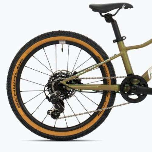 Kinderfahrrad Superior F.L.Y. 20 DB matt olivmetallic/hologramm chrom