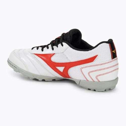 Fußballschuhe Kinder Mizuno MRL Sala Club TF Jr white/radiant red