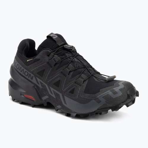 Laufschuhe Damen Salomon Speedcross 6 GTX black/black/phan