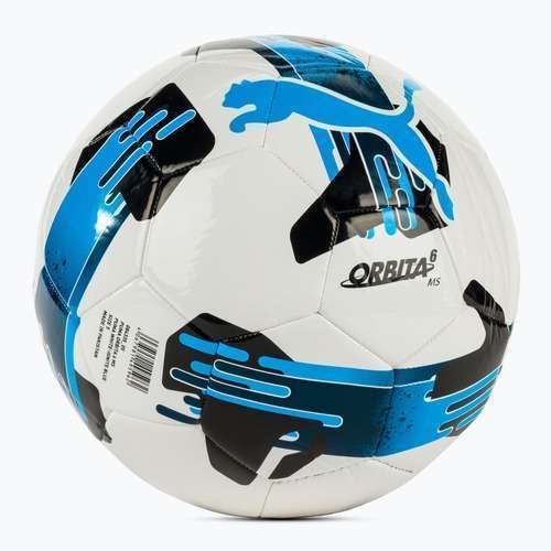PUMA Orbit 6 MS Fußball puma weiß/ignite blau Größe 5