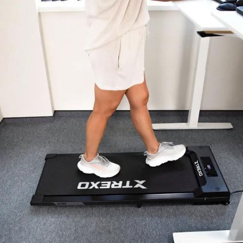 TREXO Walking Pad W100 elektrisches Laufband schwarz