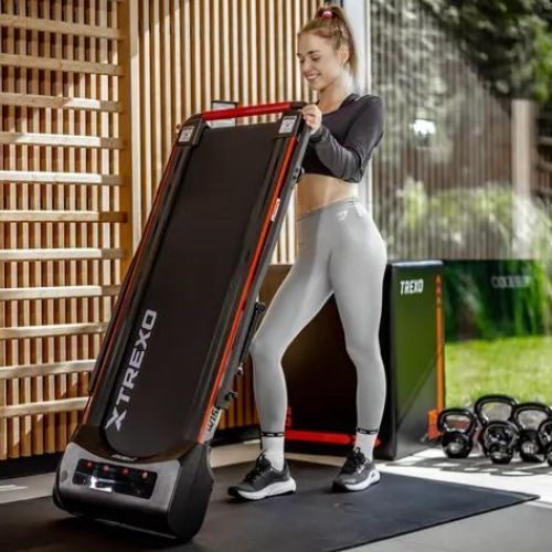 TREXO Walking Pad W150 elektrisches Laufband schwarz
