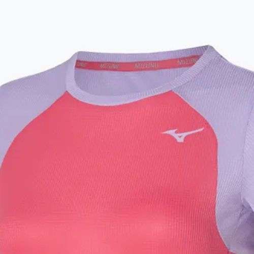 Damen Laufshirt Mizuno DryAeroFlow Tee sunkissed coral