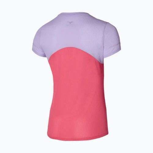 Damen Laufshirt Mizuno DryAeroFlow Tee sunkissed coral