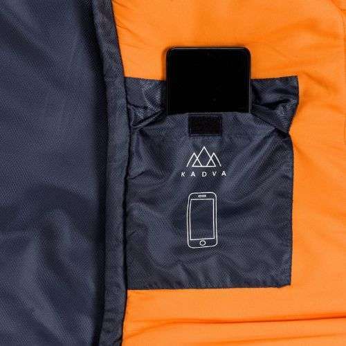 KADVA Light 1000 L Schlafsack links grau