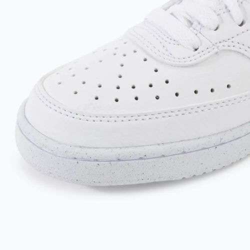 Damen Sneaker Nike Court Vision Low Next Nature white//white/black
