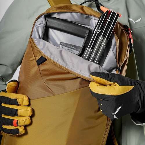 Skitourenrucksack Salewa Sella Free 22 l golden brown