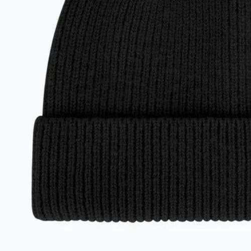 WOOLCANO Merino Wintermütze HAT0440 schwarz