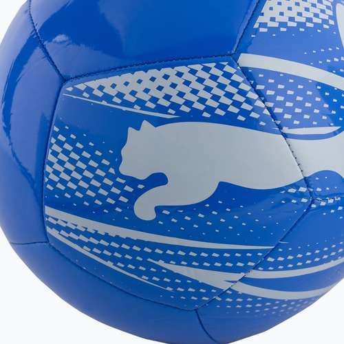 PUMA Attacanto Graphic Fußball puma weiß/blauemazing Größe 3