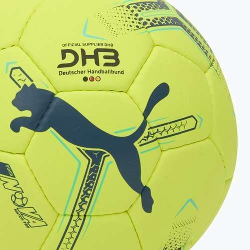 PUMA Nova Match Pro sprudelnder Apfel/graue Skier Handball Größe 2