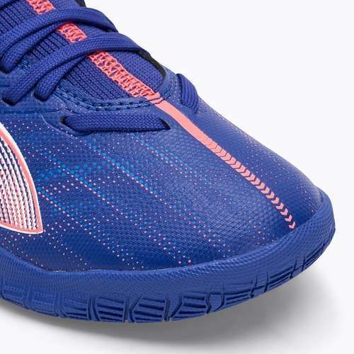 Fußballschuhe Kinder PUMA Ultra 5 Match It + Mid Jr lapis lazuli/puma white/sunset glow
