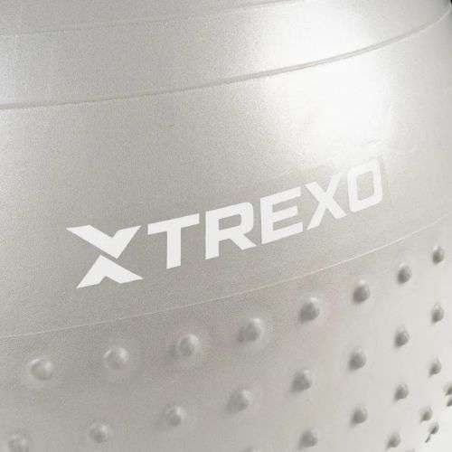 Massage-Gymnastikball XTREXO TXO-B4Z022-GY 75 cm Grau