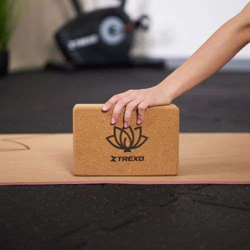 Yogaklotz XTREXO aus Kork TXO-B4Z077-NC natürlich