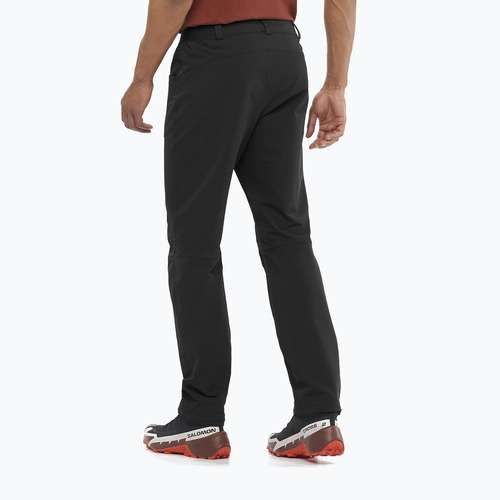 Herren-Trekkinghose Salomon Wayfarer Warm tiefschwarz