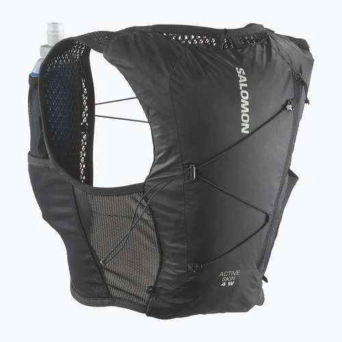 Salomon Active Skin 4 Damen Laufweste schwarz/metallisch
