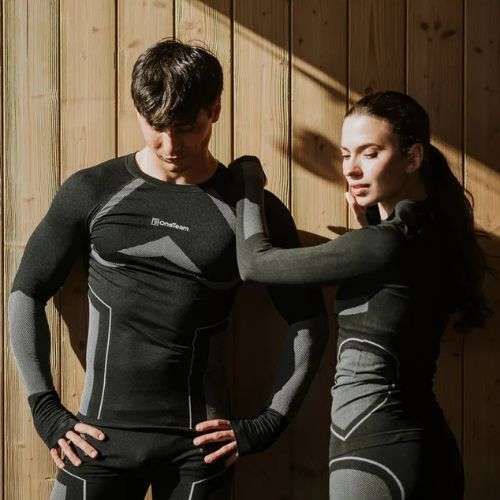 Herren OneTeam Achill Set Thermounterwäsche schwarz